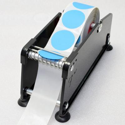 China Different colors OEM abs plastic manual label holder dispenser for sale