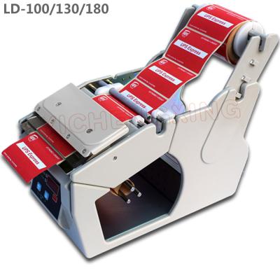 China Hottest economic automatic electric label stripping dispenser machine LD-100/130/180 for sale