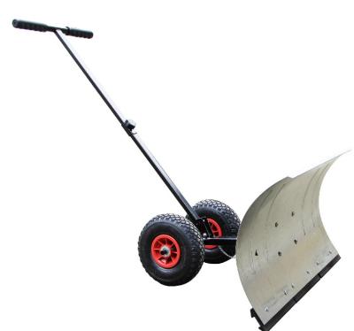 China Hand wheeled snow sweeping shovel is suitable for community, playground, street, foldable storage for sale