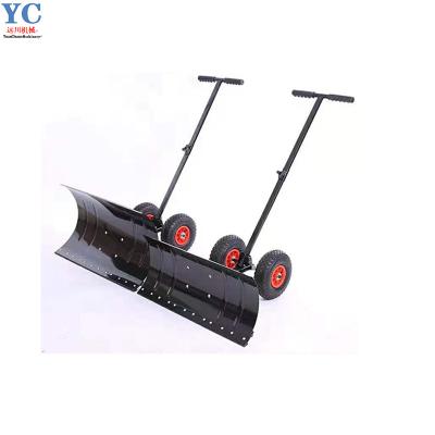 China Hot Sale Hotels Hand Push Wheel Snow Shovel Suitable for Communities, Playgrounds, Streets, Foldable Storage for sale