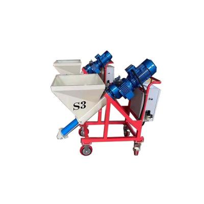 China Factory fireproof and waterproof coating, real stone paint, putty, mortar, brushless diatom mud spray machine for sale