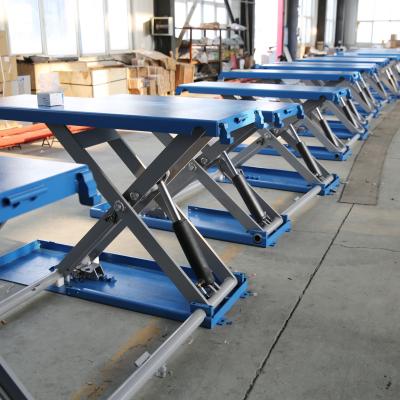 China portable car scissor lift/lifting machine 3500kg 3500kg portable car for sale