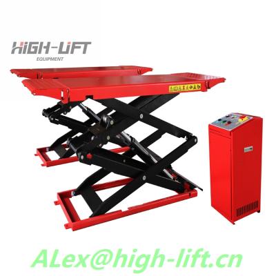 China Ultra thin 3500kg scissor lift for sale