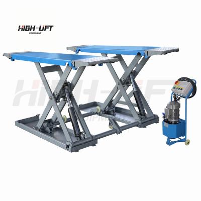 China Scissor lift car for tire maintenance 3500kg 3500kg for sale