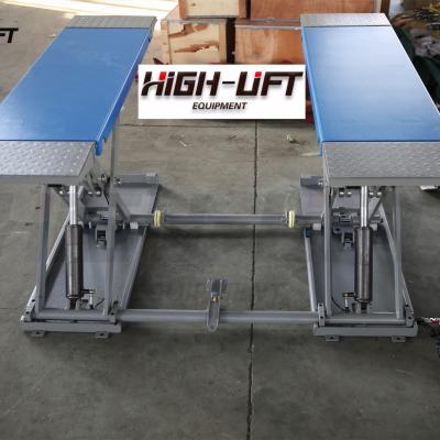 China Car Repair Maintanance Lifting YL635B MOBILE Scissor Lift Portable Mid Rise Car Crane Lift 3500kgs for sale