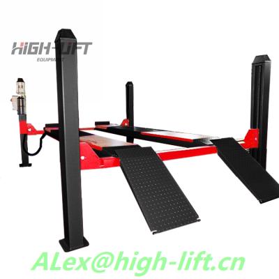 China 2021 New Design Used 4 Post Car Parking Vehicle Lift 4000kg for sale