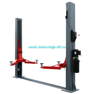 China 2018 china auto car lift 2 post design with 4/5t CE certificate for sale