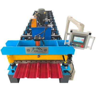 China Hot Selling China Type 840 IBR Hotels Cold Roll Forming Machine Trapezoidal Iron Sheet Sheet Making Machine Line for sale