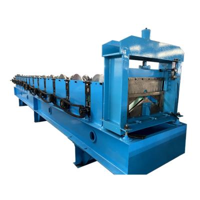 China Popular Construction Metal 500 Ridge Cap Hat Sheet Roll Color Steel Hotels Roof Cap Forming Machine Price for sale