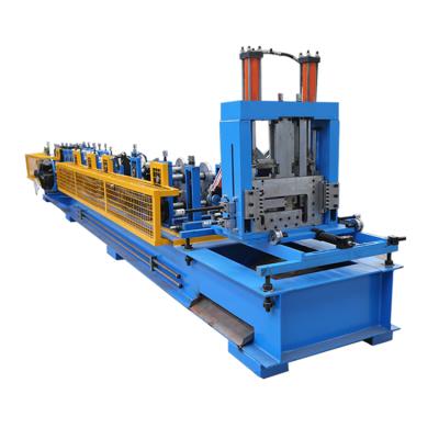 China Hotels High Speed ​​Galvanized Steel Profile CZ Channel Making Machine C Z Exchanged Purlin To Cold Roll Forming Machine for sale