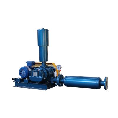 China Economical and practical high pressure pneumatic conveying of industrial blower/drying equipment sewage treatment aquaculture blower roots breeding for sale