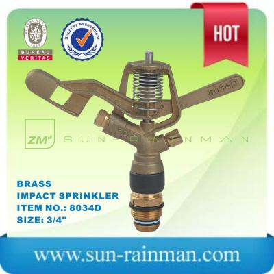 China Garden Irrigation Farming or Farming Irrigaiton System Brass Pulse Sprinkler for sale