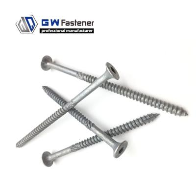 China Type 17 Galvanized Lumber Screw 14g-10 X 75mm 100mm 125mm 150mm Class 4 Bugle Batten Batten Lath Screw for sale