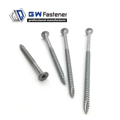 China Bugle Lath Head 50mm 75mm Bugle Batten Construction Wood Screws with Knurling Class 4 Galv 14-10x100mm Bugle Batten Screws for sale