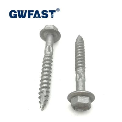 China Hex Joint Type 17 Cap Screw For Wood Screw 17 Galvanized Type 17 Timber Self Drilling Hex Head Screws for sale