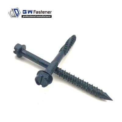 China Phillip Flat Blue Tapcon Anchor Concrete Screw Masonry Screw Anchors Concrete Masonry Screw for sale