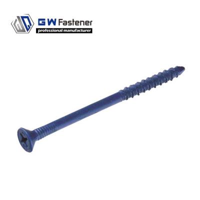 China Phillip Flat Blue Phillip Flat Tapcon Anchor Masonry Concrete Screw Concrete Screw Anchors for sale