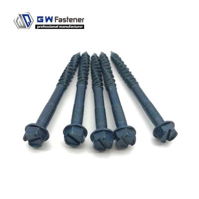 China Phillip Flat Phillip Slotted Blue Tapcon Anchors Concrete Anchor Screw Tapcon Screw Anchor Tapcon Screw for sale