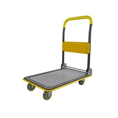 China 150kgs Industrial Uni-Silent Steel Platform Trolley Trolley TB150P-DX for sale