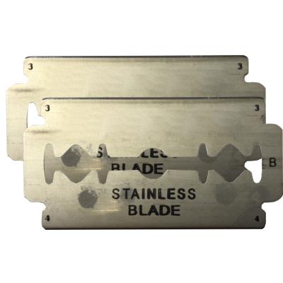 China Double Sharp And Hard Edge Blades Super Stainless Steel Sharp And Hard Double Edge Blades for sale