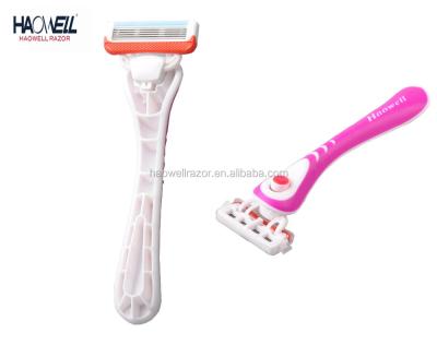 China Five Blades B501DR Wholesale Best Price 5 Blade Quality Women's Razor for sale