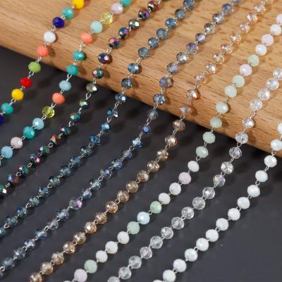 China DIY Jewelry Making Multi Style Stainless Steel Bead Chain Diy Necklace Bracelet Jewelry Making Accessories C190 3m/lot for sale