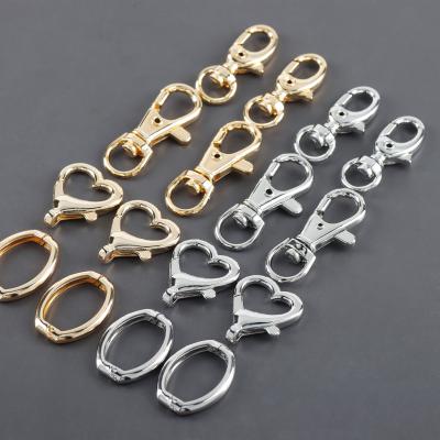 China Wholesale Copper Metal Key Ring Lobster Clasp Diy Connection Accessories Jewelry Making M1064 10pcs/lot for sale