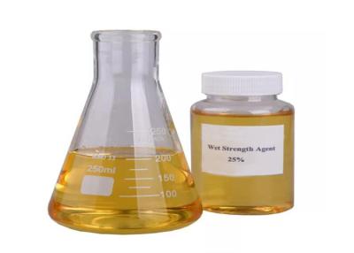 China pH 4-7 Light Yellow Wet Strength Agent For Paper Production Chemicals zu verkaufen