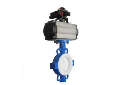 中国 Pneumatic Vacuum Ductile Iron Stainless Steel Butterfly Valve DN40 販売のため