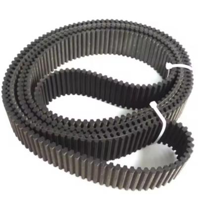 China Double Sided Trapezoidal Tooth D5M Synchronous Belt Rubber Transmission Belt for sale