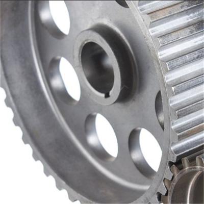 中国 Steel Aluminum Trasmission Parts Synchronous Timing Belt Pulley 販売のため