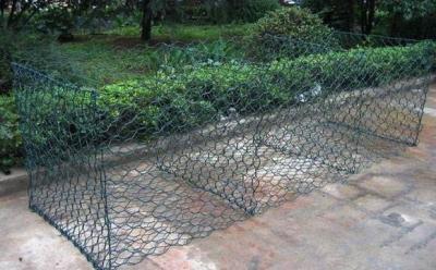 China La caja revestida del Pvc Gabion del acero inoxidable, Pvc cubrió las cestas de Gabion para los proyectos de la protección en venta