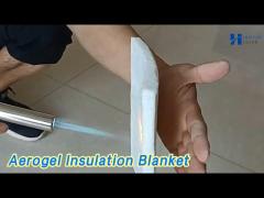 Silicone Aerogel Insulation Blanket Soundproof For Thermal Insulation