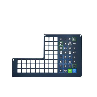 China Factory price OEM industrial electronic material film keyboard panel custom membrane keypad for sale