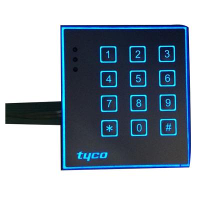 China Electronic equipment best quality fpc circuit fiber keypad ladder light membrane switch for sale