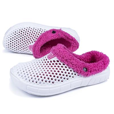 China Indoor Round Cotton Slipper Bedroom Slippers Cotton Plus Velvet Bag With Cotton Slippers Factory Direct Sales for sale