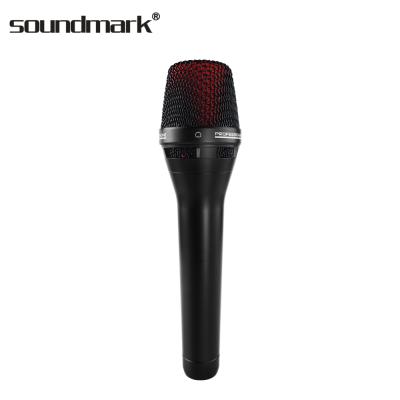 China Perfect Sound Professional Condenser Microphone KTV Singing DVD Cable Home Amplifier Audio Live Microphone for sale