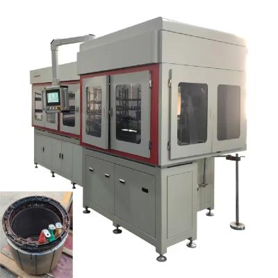 China OEM Automatische haarspeld motor Winding Machine voor grote mijnbouw vrachtwagen single stator Te koop