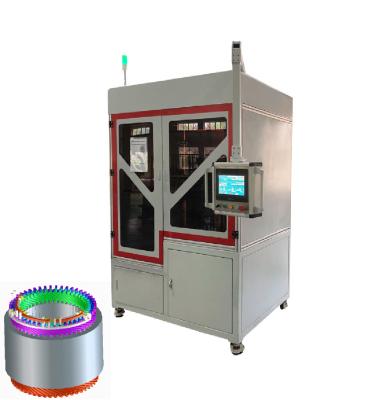 China Flat Wire Stator Assembly Line Laser Welding Motor Winding Machine Automatic for sale