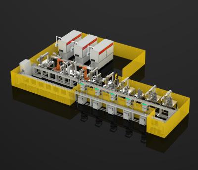 China Línea de producción de estatores de motor AC220V 50Hz monofásico máquina de enrollado automático de bobina de campo en venta