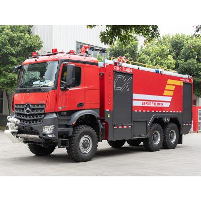 中国 6x6 空港ARFF 消防車 消防車 販売のため