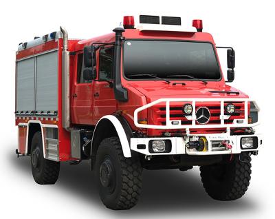 Cina Euro 6 Piccolo camion dei pompieri 4x4 con telaio opzionale in vendita in vendita