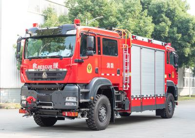 China Double Cabin Tunnel Rescue Fire Fighting Truck Specialized Vehicle China Factory for sale