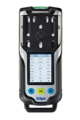 China Drager X-am8000 Multi Gas Detector met afmetingen H x W x D van 179 x 77 x 42 mm Te koop