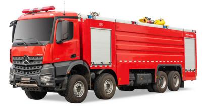 China Mercedes Benz Heavy Duty Fire Truck met 20 van de Waterton Tank Te koop