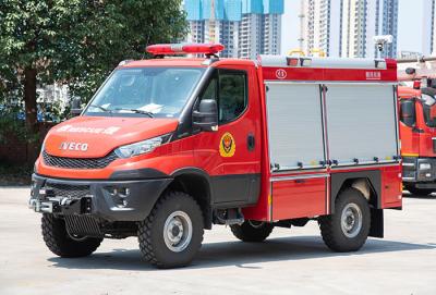 China Rettungs-Löschfahrzeug 4x4 IVECO TÄGLICHES mit CAF-Feuerlöschanlage zu verkaufen