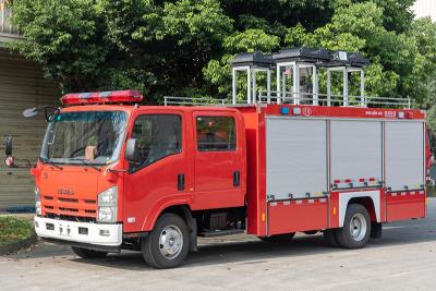 China Carro de bombeiros da luz do gerador de ISUZU 50kw com iluminação telescópica à venda