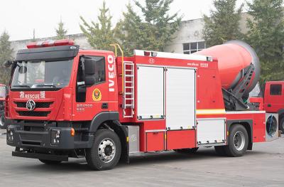 China Caminhão especial da luta contra o incêndio da exaustão do fumo de SAIC-IVECO HONGYAN com o tanque de água 2T à venda