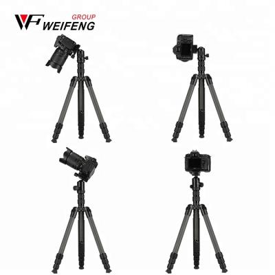 China digital camera weifeng WF-C6626 ultra render carbon fiber travel camera tripod/Monopod, for compact Canon Nikon camera for sale