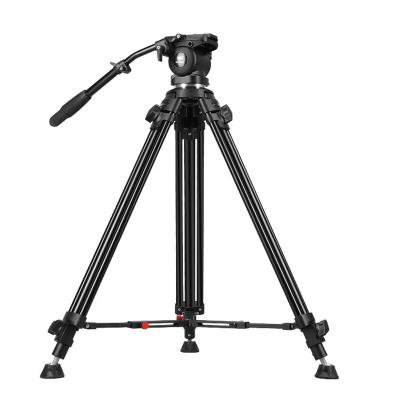 China Tripod Weifeng WF-727 Aluminum Alloy Liquid Head Video Professional Tripod, Compatible with SLR Video Camera, with 360 Degree Fliud Head for sale